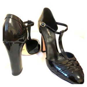 Dolce Gabbana Auth Black Pumps Size  38